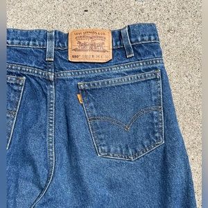 Vintage 550 Orange Tab Levi’s